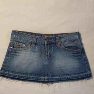 Authentic American Brand Parts Blues denim skirt